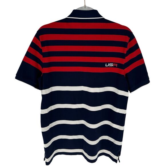 Polo Golf Ralph Lauren Polo Shirt Mens M Ryder Cup 2014 Scotland USA Performance - Picture 2 of 16